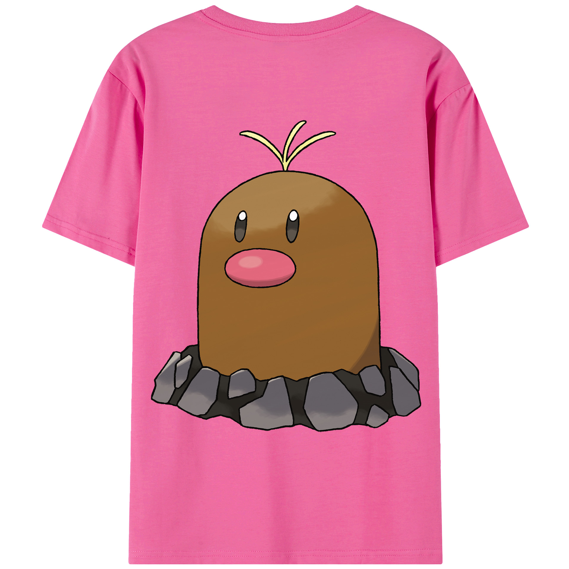 （画像用） ポケットモンスター Pokémon レディース半袖Tシャツ(バックプリント)
